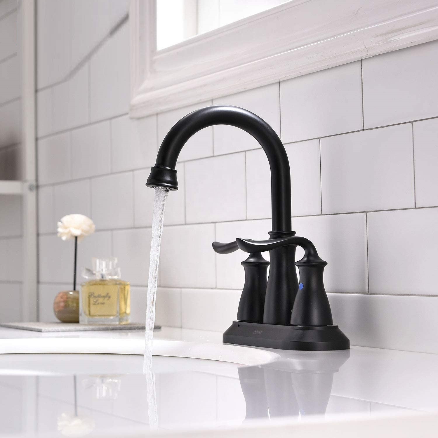 Heißer Verkauf American Classic Wassermischer Drei Löcher Dural Griffe Wasserhahn Becken Wasserhahn Hohe Qualität