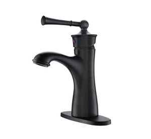 Wasserhähne Waschbecken Wasserhähne Waschtischarmaturen Waschen Matt Schwarz Badezimmer Wasserhahn Wasserhahn