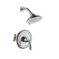 Schwarzes Duscharmatur-Set Einhebel-Duscharmatur-Badewannen-Duschsets