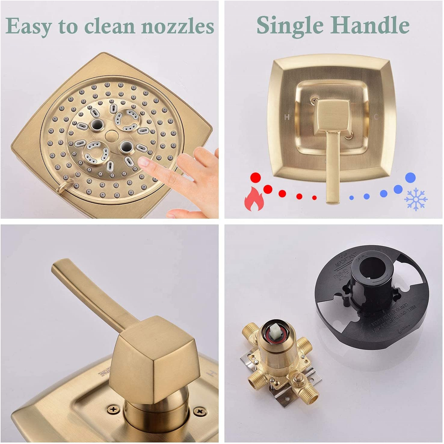 Duschset Badezimmer Gold Wasserhähne Massivem Messing Badezimmer Wasserhahn Gold Badezimmer Wasserhahn Set