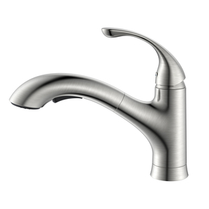 Ausziehbare Brause mit 2 Funktionen Küchenarmatur aus gebürstetem Nickel Grohe Küchenarmatur