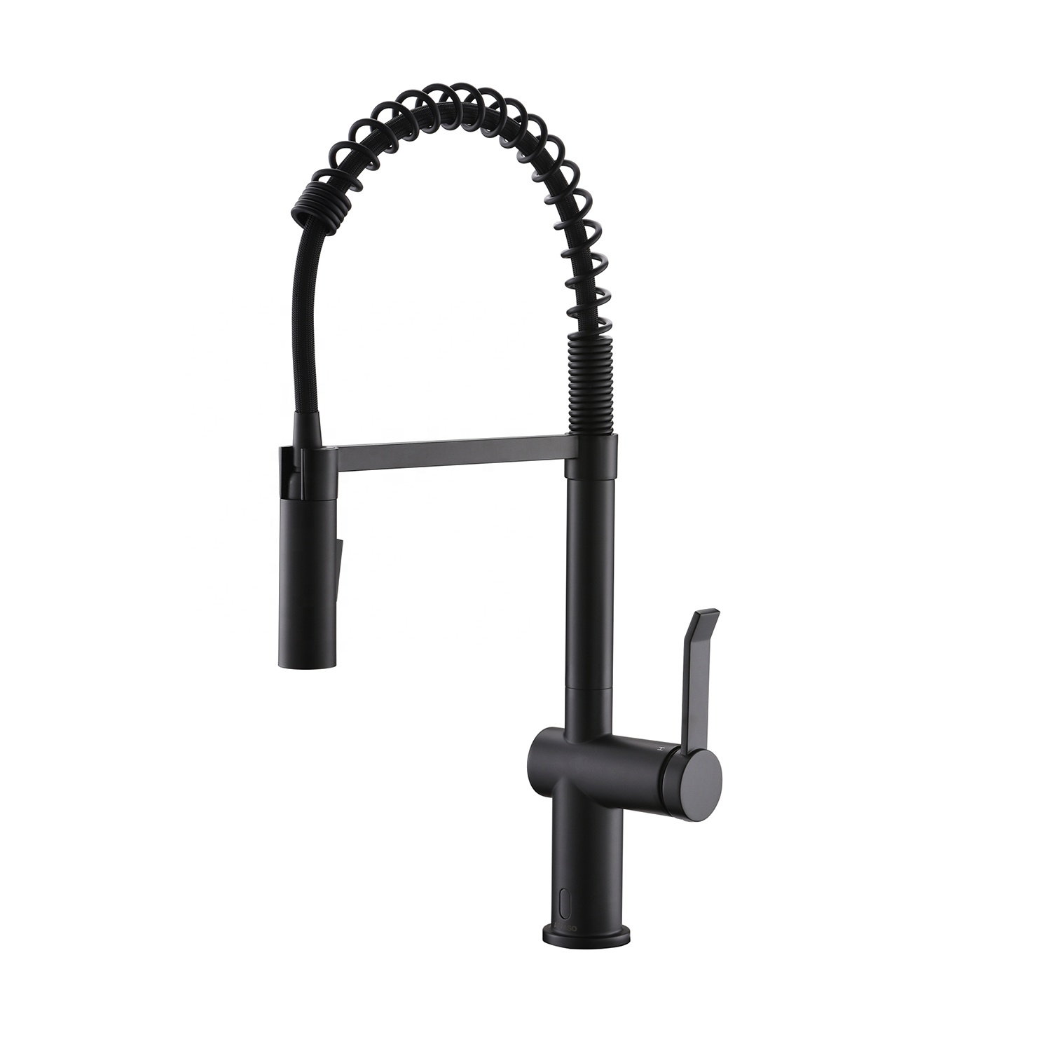 Spring Küchenarmatur Intelligenter Wasserhahn Touch Controller Schwarz Küchenspüle Wasserhahn