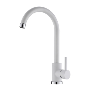 Einhand-Küchenarmatur Mattweiß Moderne Küchenarmaturen