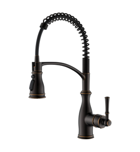 Antike ORB Spring Pull-Down-Küchenarmatur 