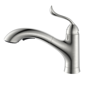 Küchenarmatur aus gebürstetem Nickel, 2 Funktionen, herausziehbare Grohe Küchenarmatur
